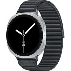 Galaxy Watch8 | 44 мм | 4G LTE | Silver | Fabric/Graphite | S/M, Размер: 44 мм, Цвет: Silver, Тип ремешка: Fabric, Цвет ремешка: Graphite, Размер ремешка: S/M, Подключение часов: Bluetooth / Wi-Fi + 4G LTE
